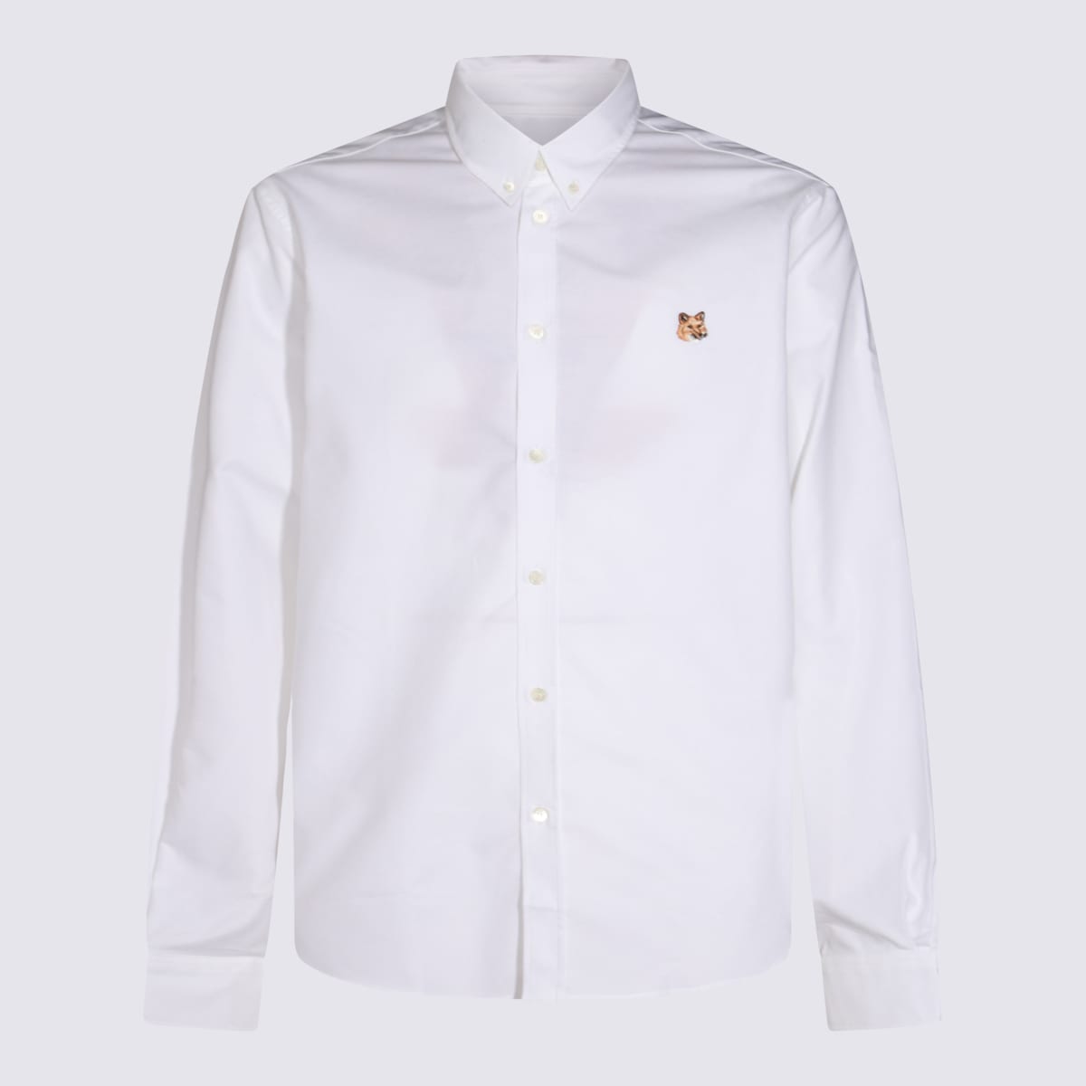 Maison Kitsuné White Cotton Shirt