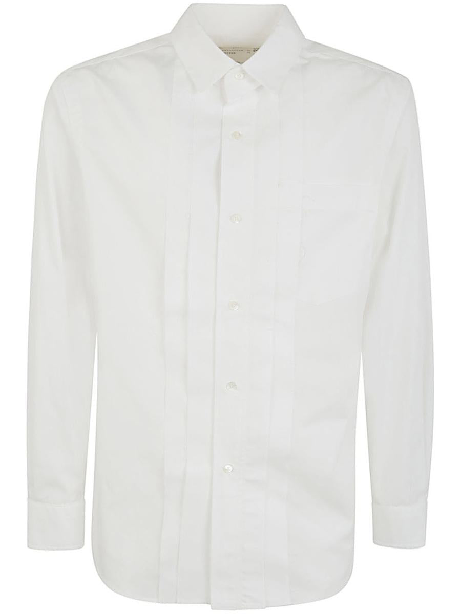 Sacai 棉质泡泡纱衬衫