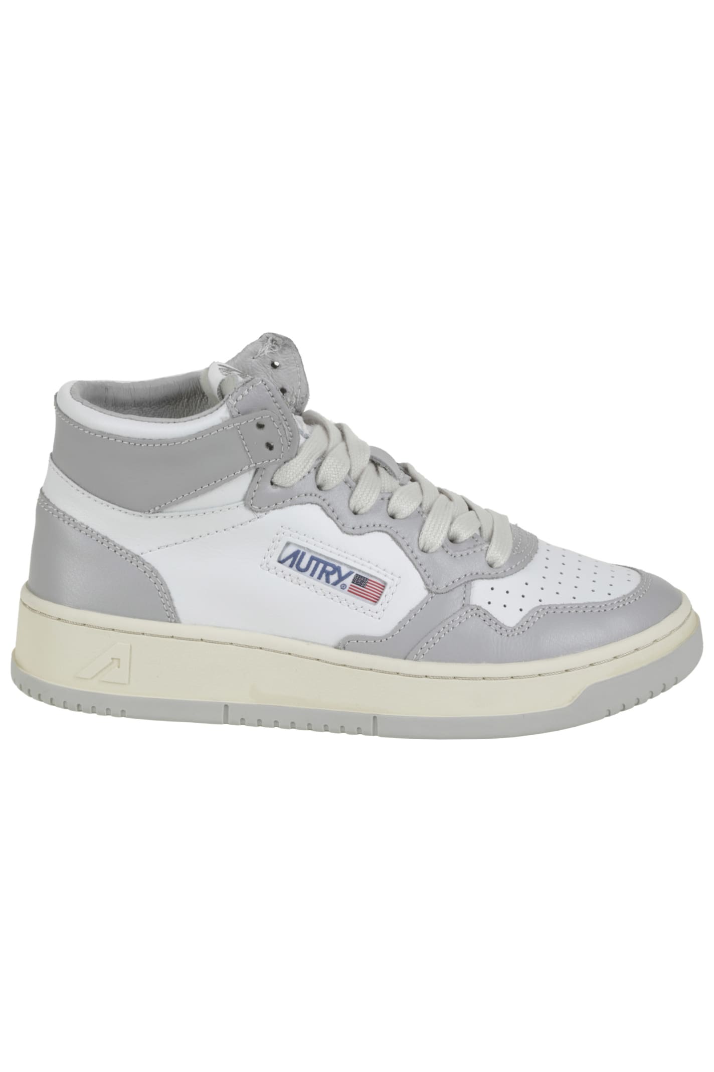 Autry 01 Mid Leather Sneakers