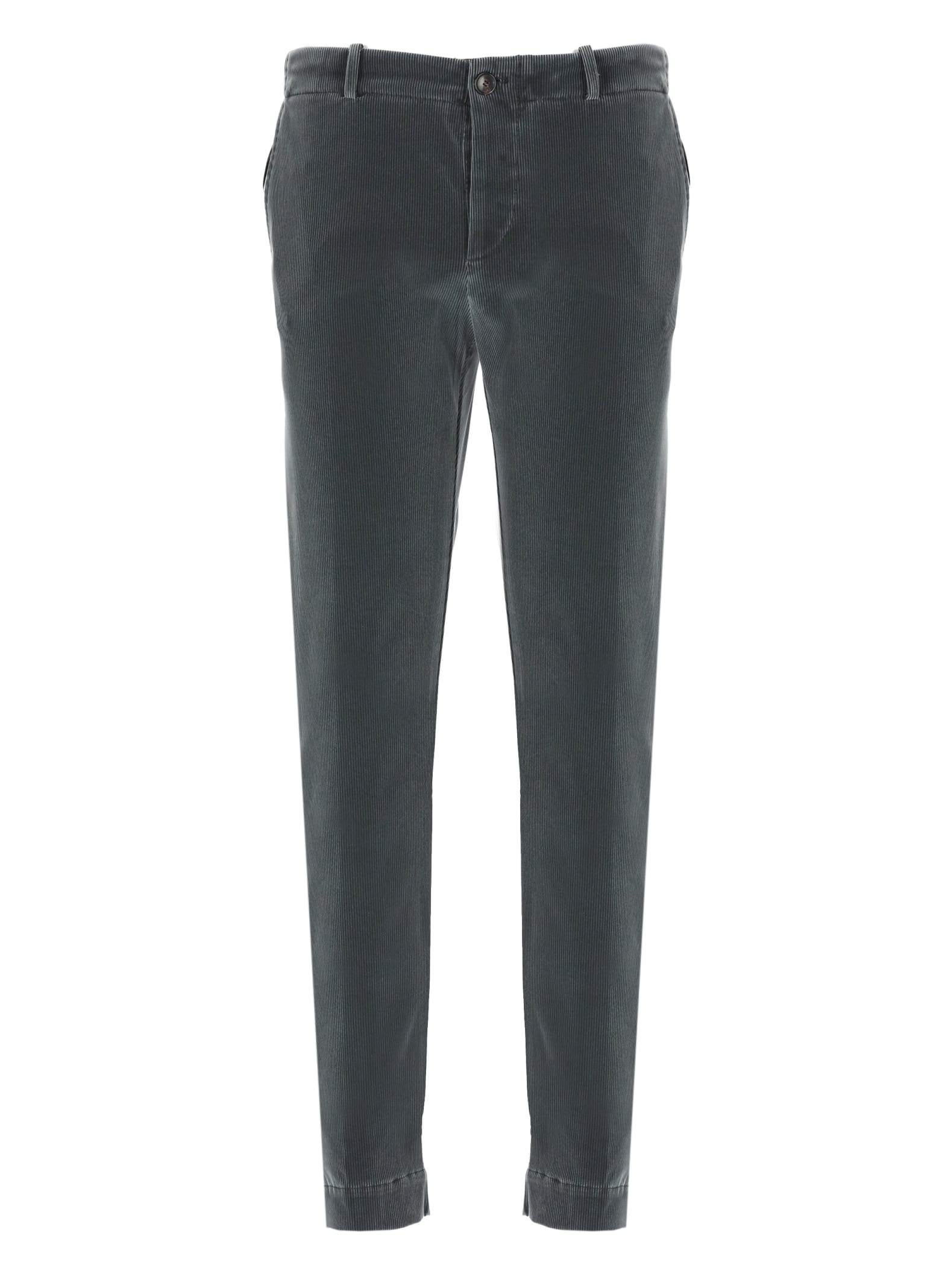 RRD - Roberto Ricci Design Charcoal Corduroy Chino Pants