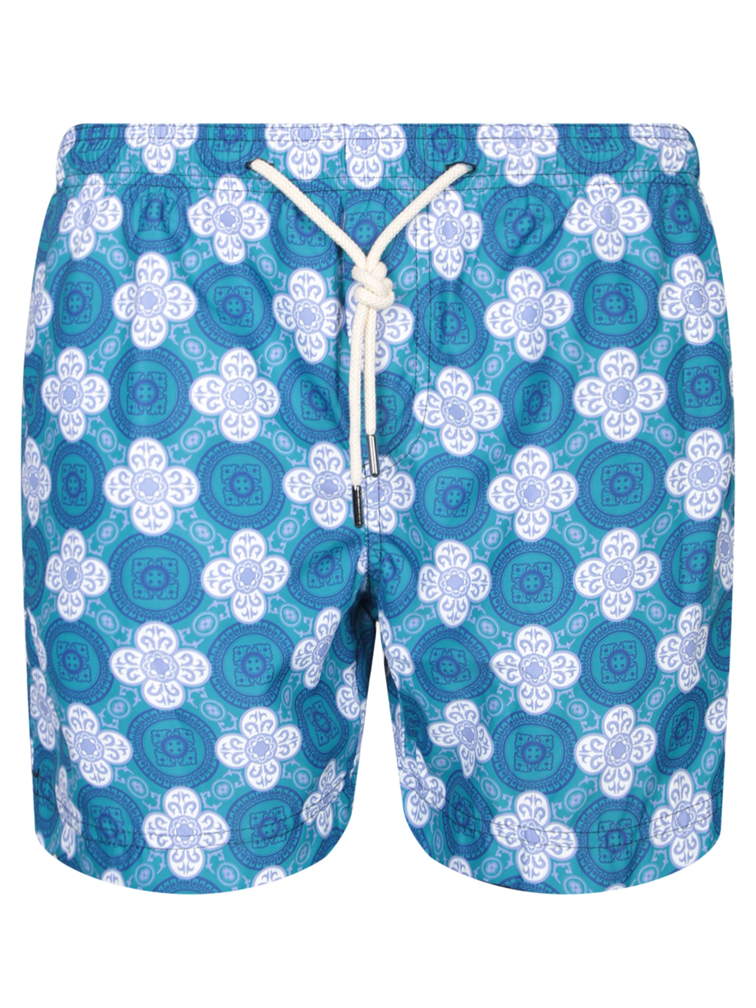 Peninsula Swimwear Purple/blue Patterned Swim Trunks