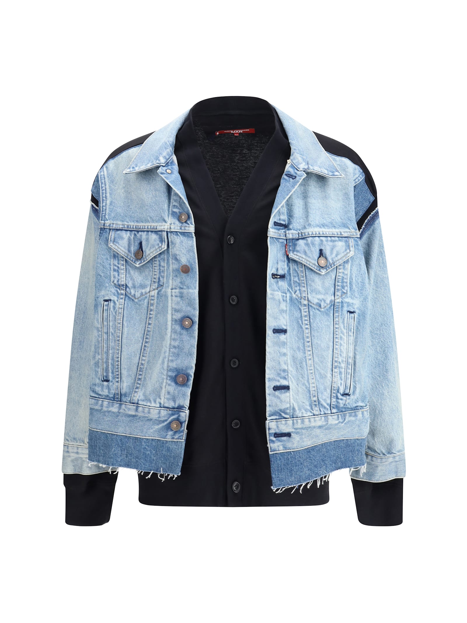 Junya Watanabe Denim Jacket With Cardigan