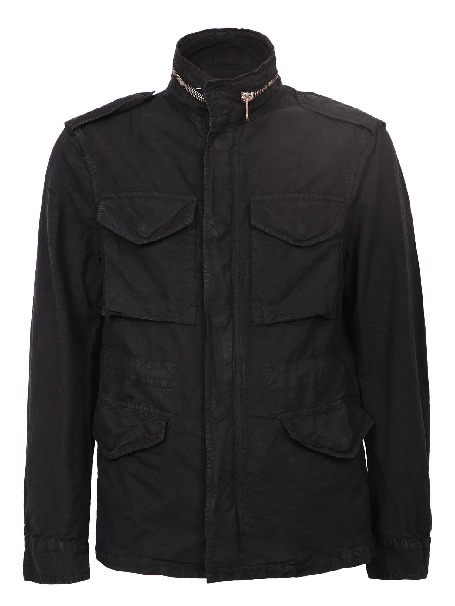 Original Vintage Style Flap Pockets Jacket