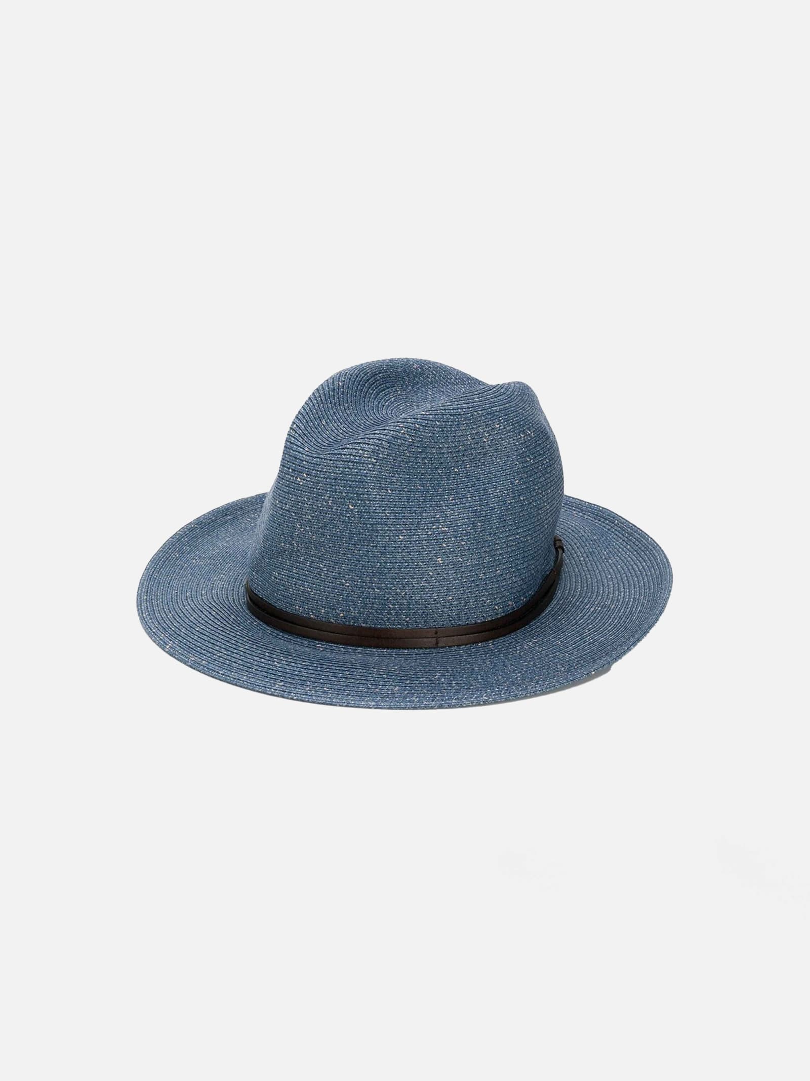 MC2 Saint Barth Denim Blue Chapeaux Hat