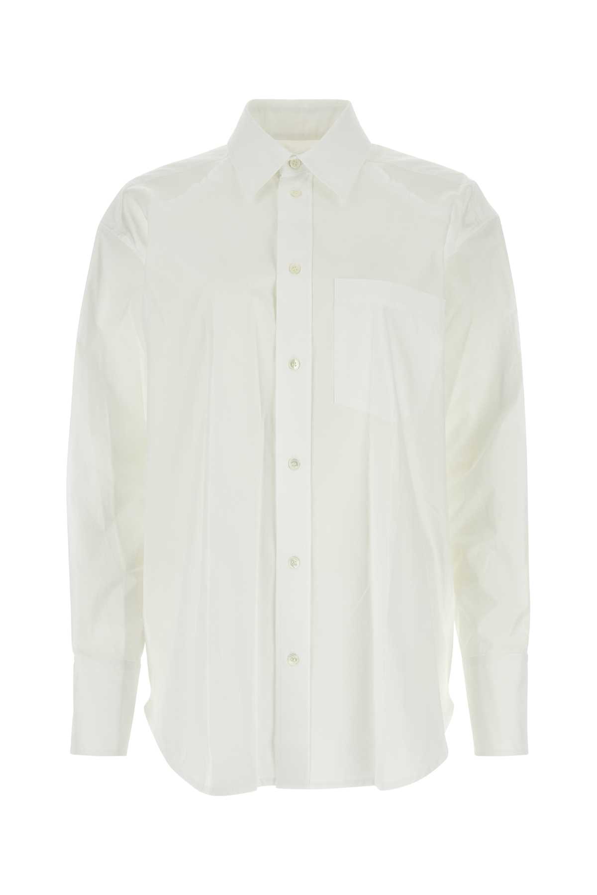 J. W. Anderson White Poplin Shirt