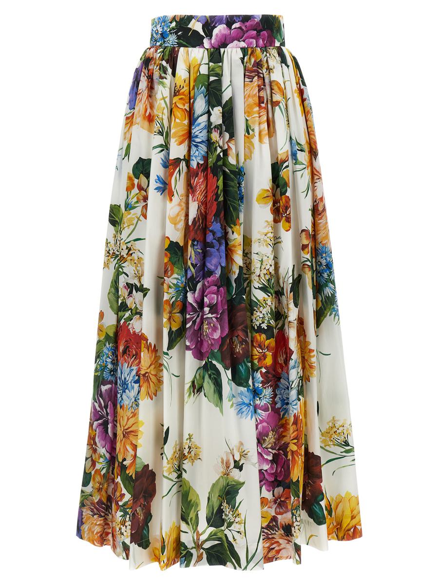 Dolce & Gabbana 'Bouquet' Print Skirt