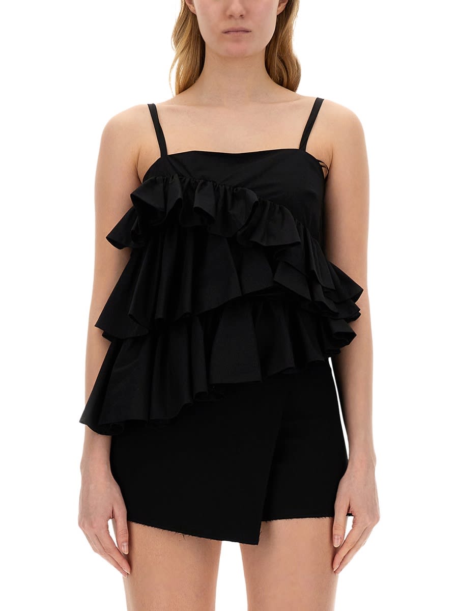 MSGM Tops With Ruches