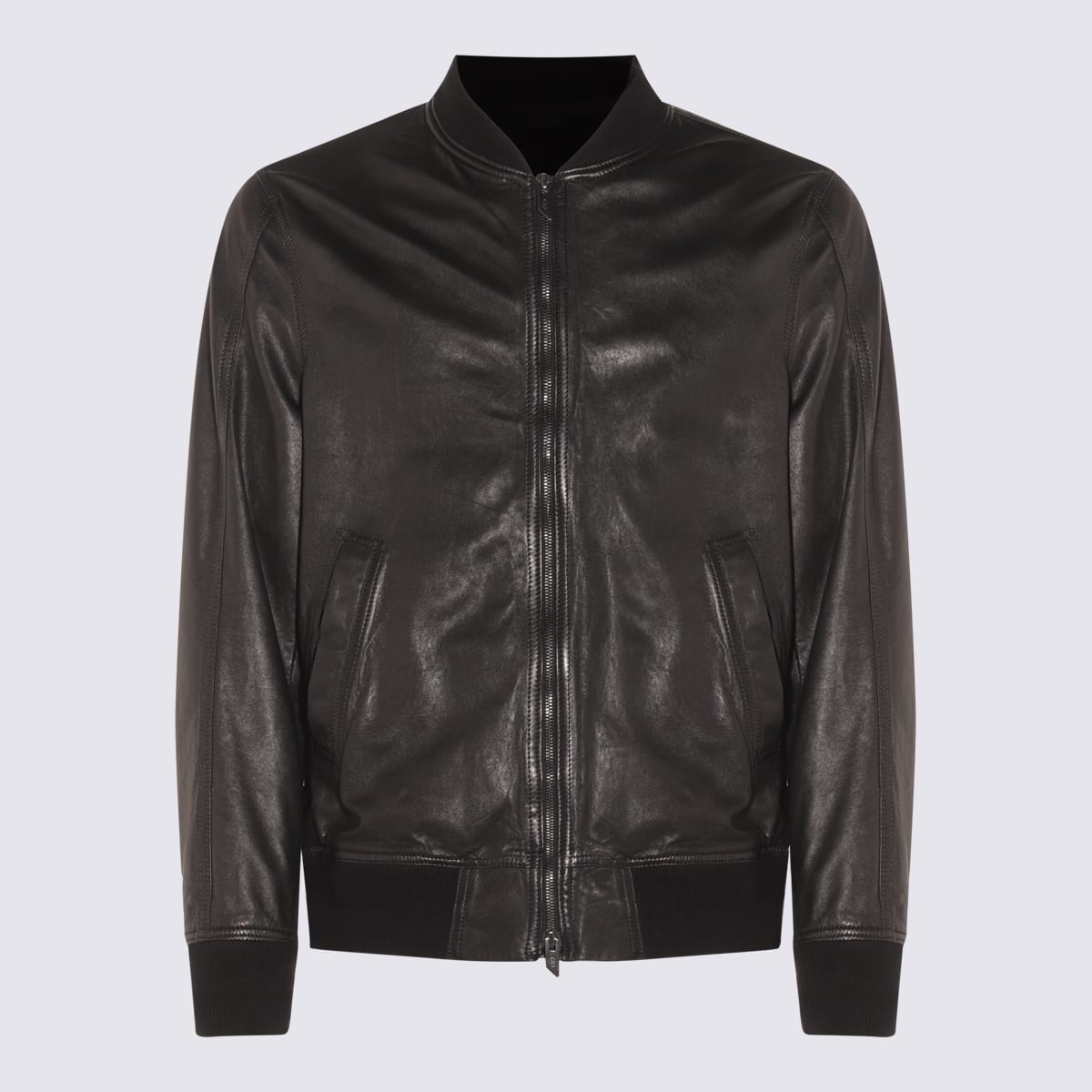 Salvatore Santoro Black Leather Jacket