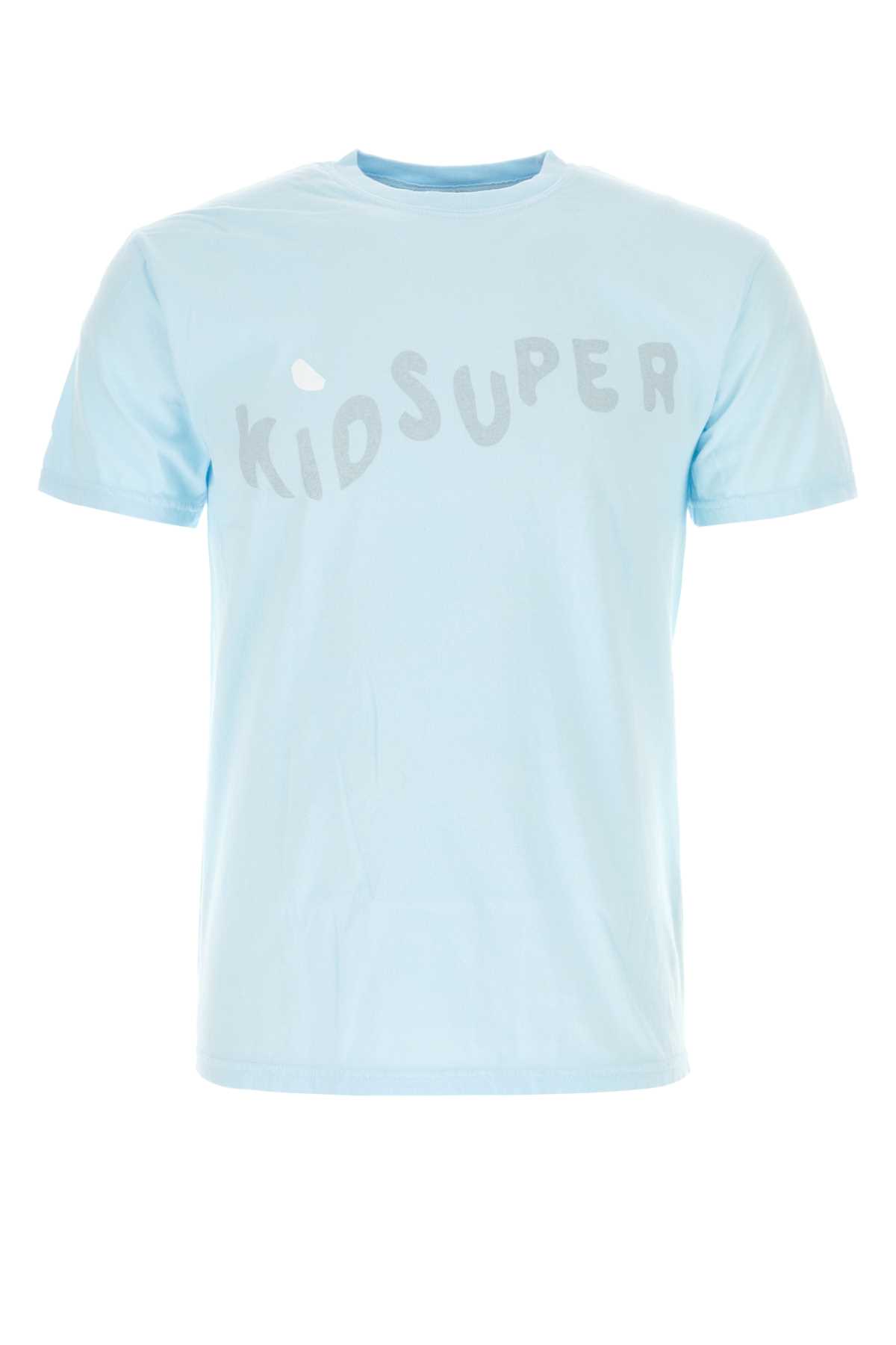 Kidsuper Light-blue Cotton T-shirt