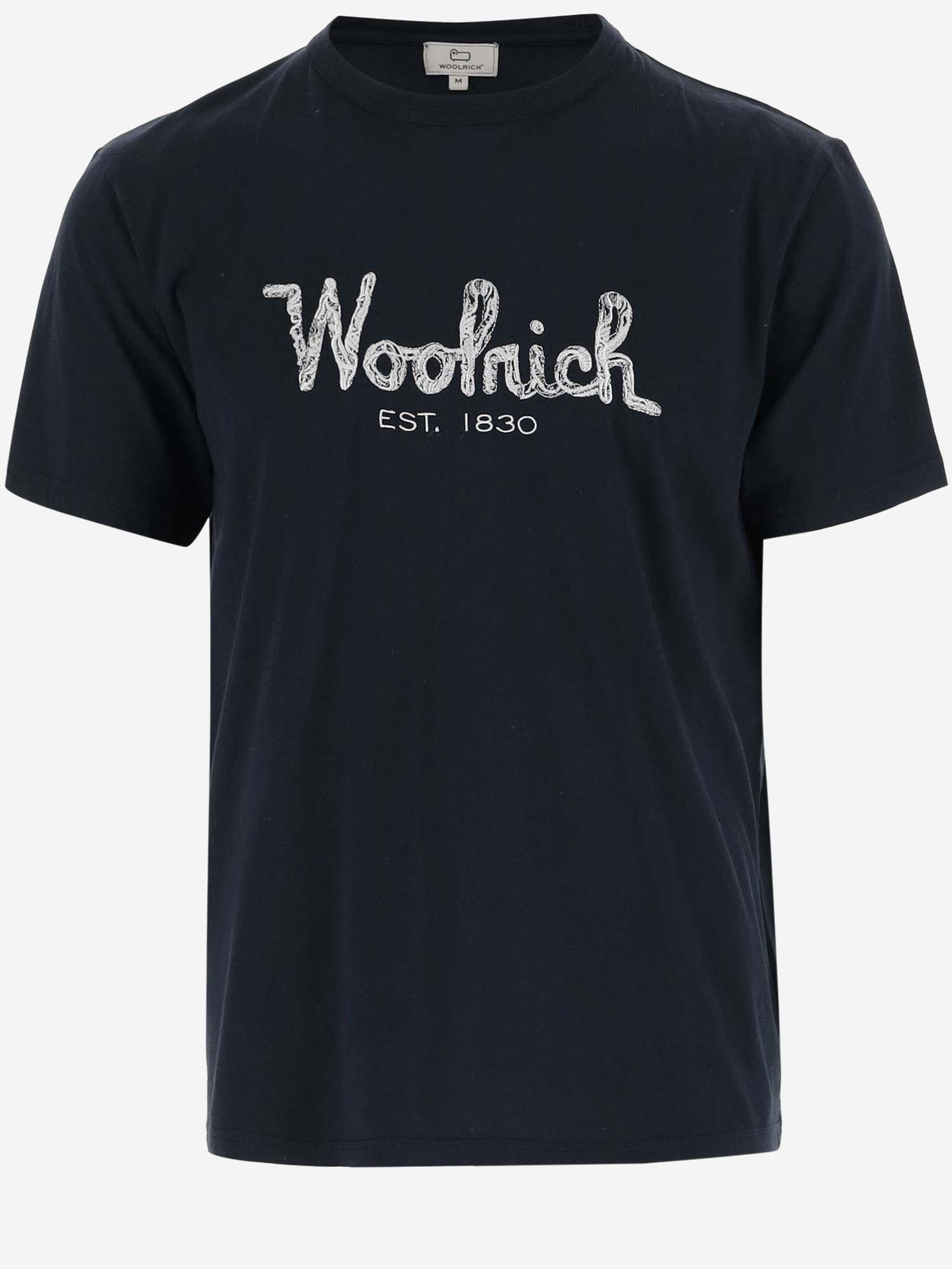 Woolrich Cotton T-shirt With Logo
