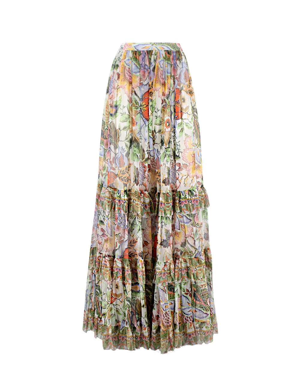 Etro Silk Maxi Skirt