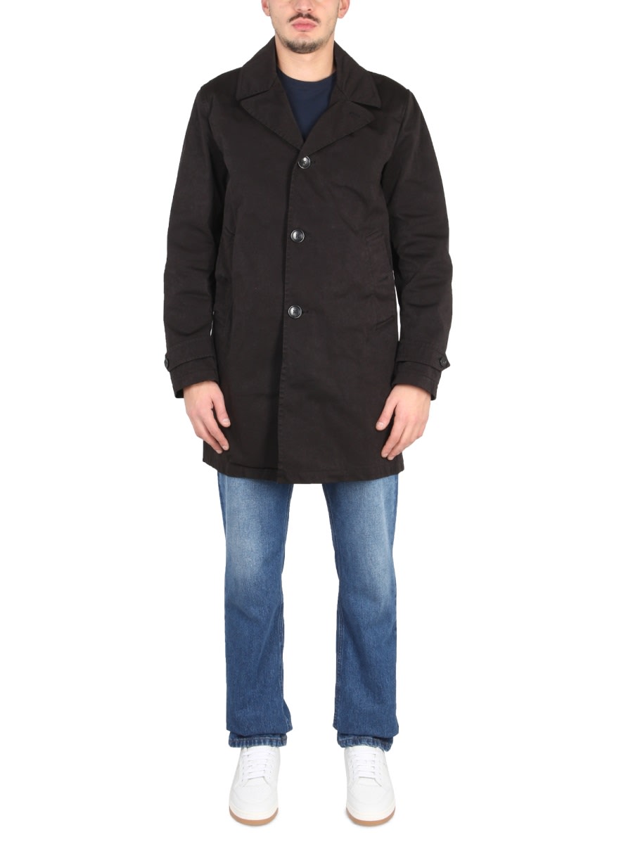 Ten C Single-breasted Trench Coat