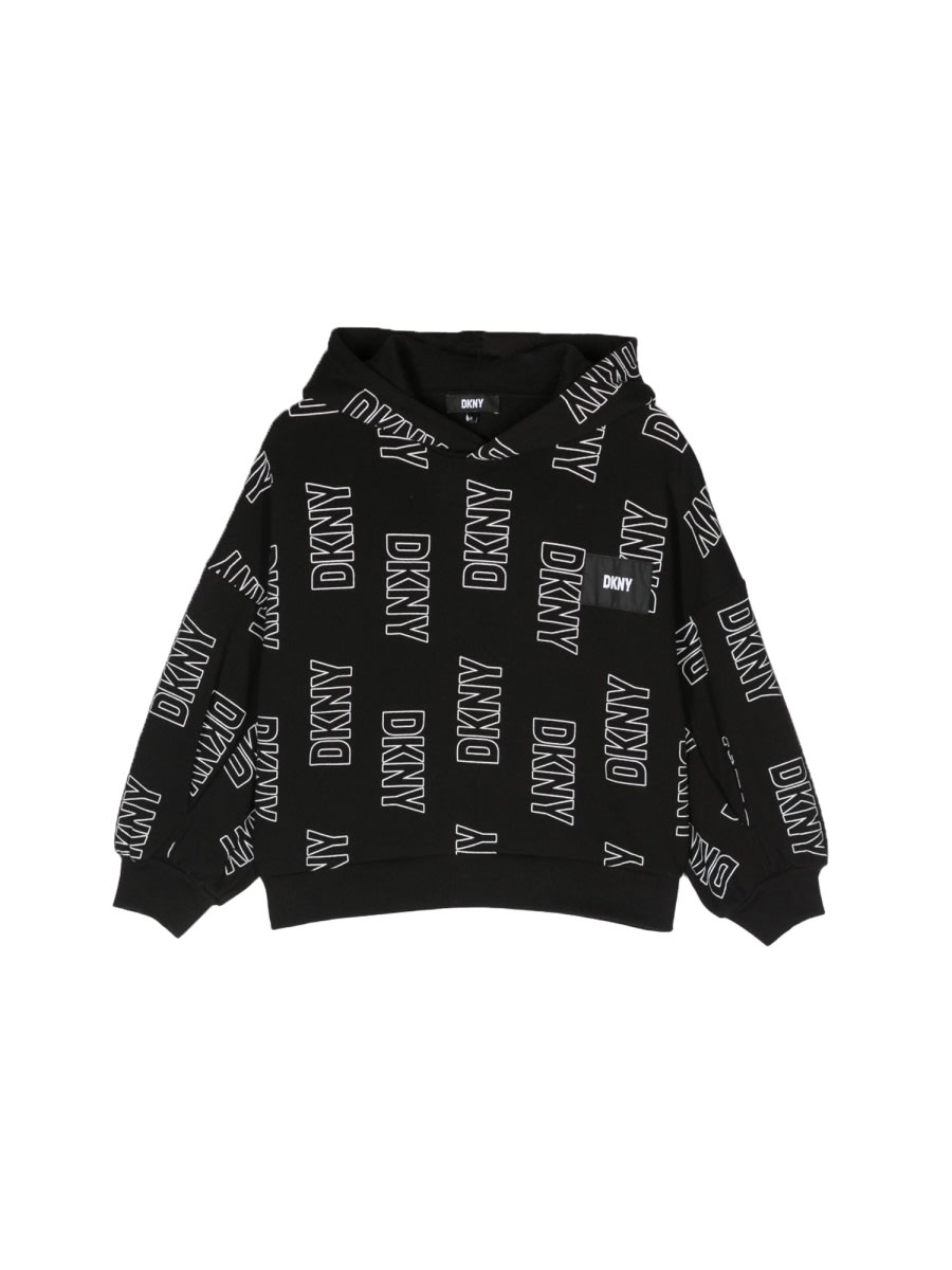 DKNY Allover Logo Hoodie