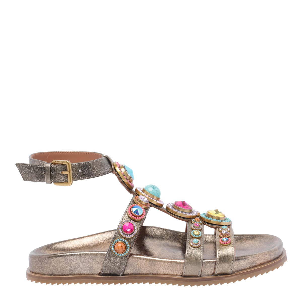 Kurt Geiger Octavia 弹性罗马风格凉鞋