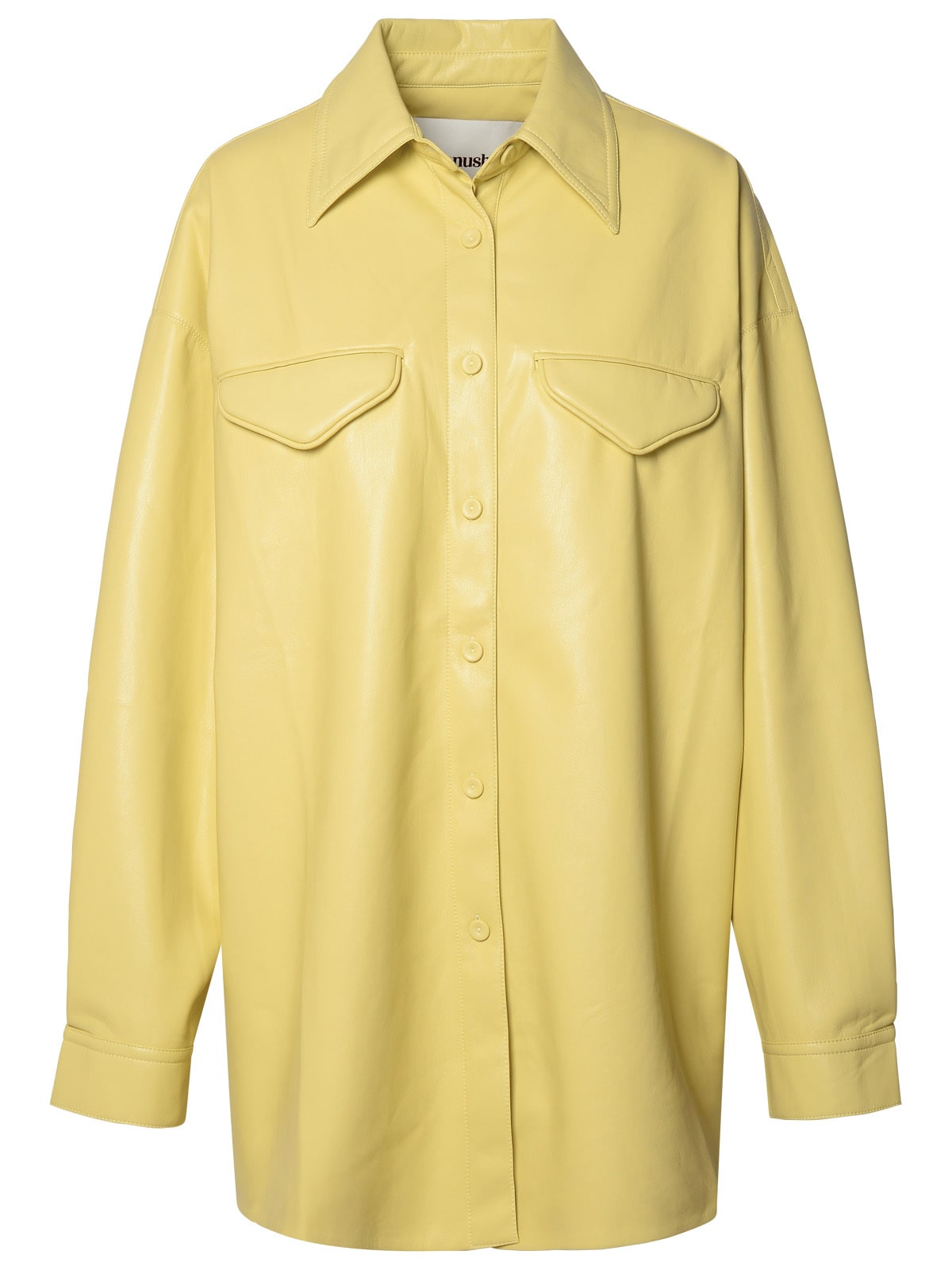 Nanushka kaysa Lime Polyurethane Shirt