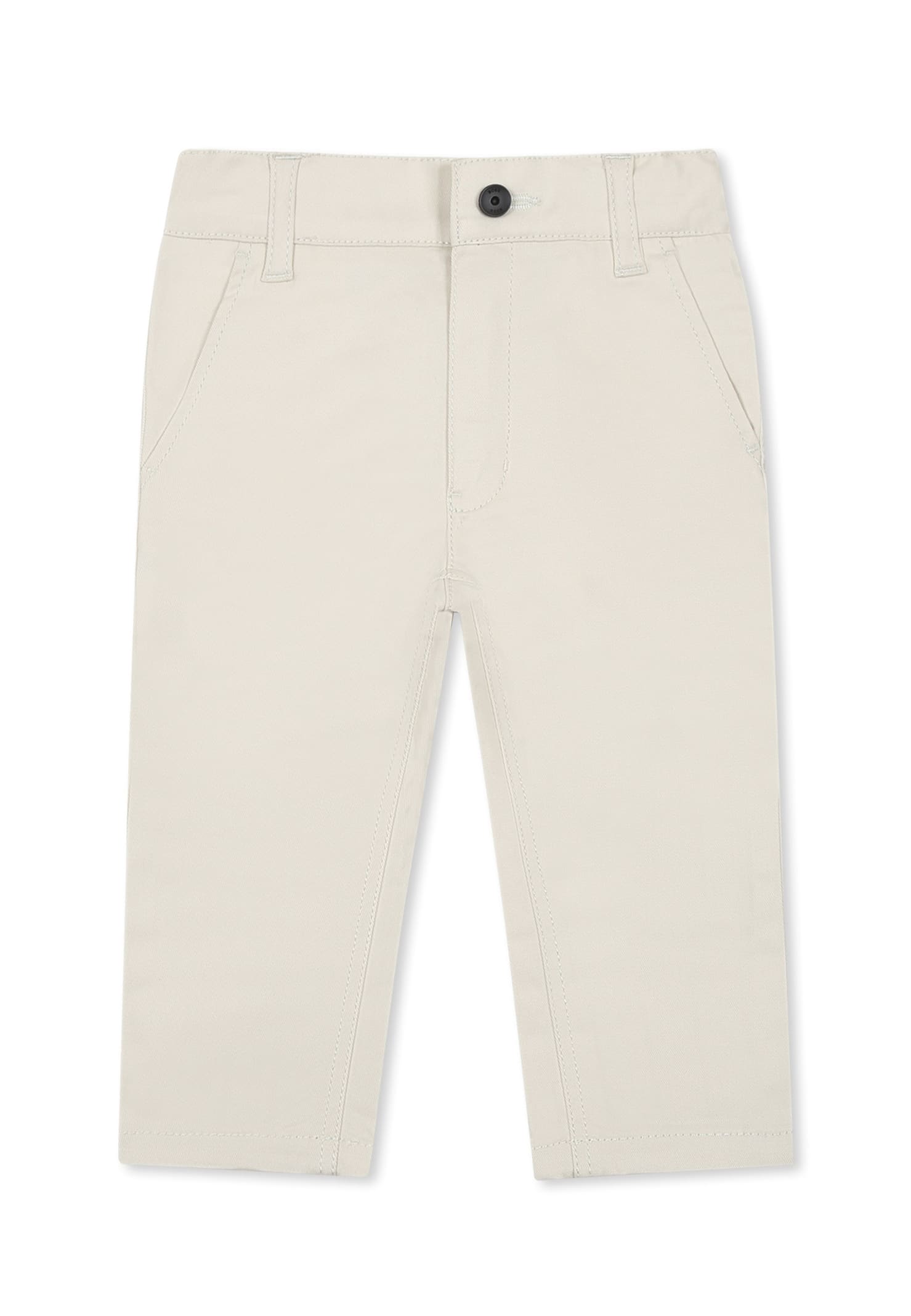 Hugo Boss Beige Trousers For Baby Boy