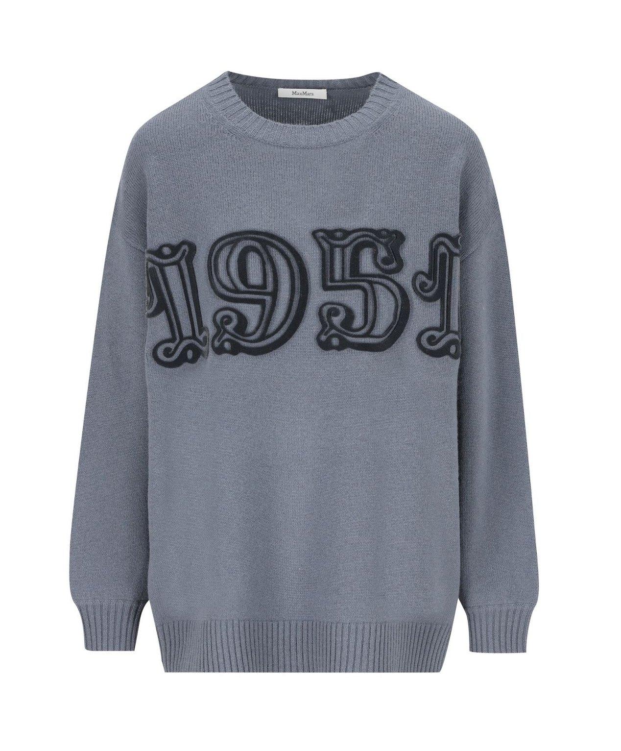 Max Mara Crewneck Long-sleeved Jumper