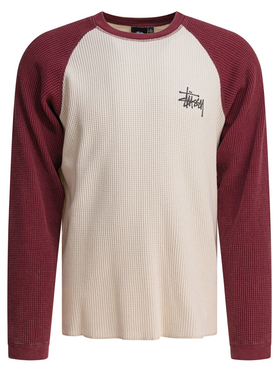 Stüssy 插肩袖保暖双色款