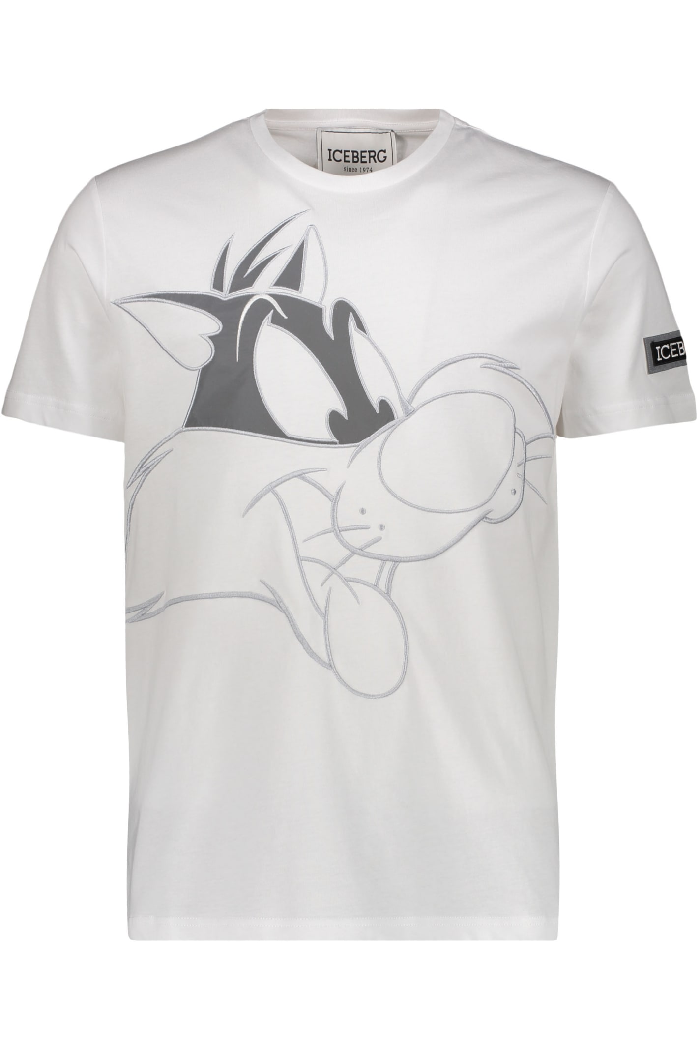 Iceberg Embroidered Cotton T-shirt