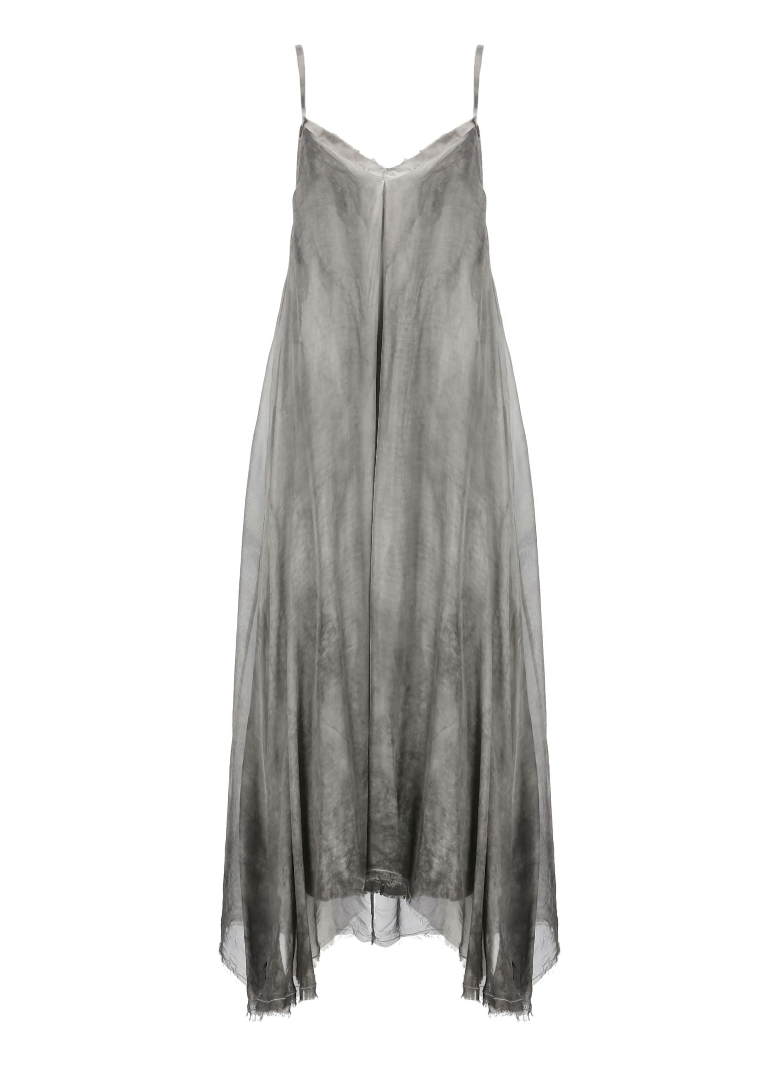 Sanctamuerte Viscose And Silk Dress