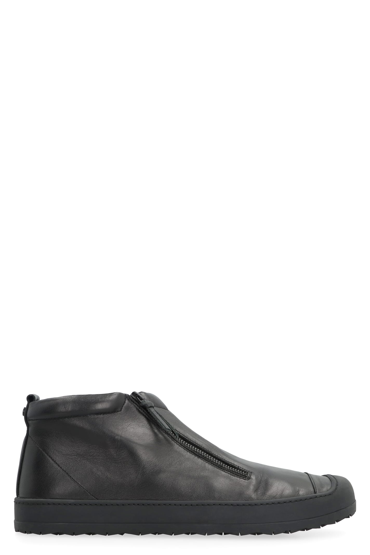 Volta Leather High-top Sneakers