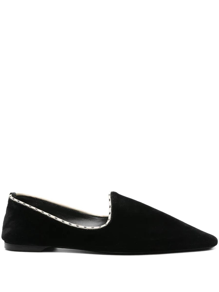 TOTEME Velvet Ballerinas