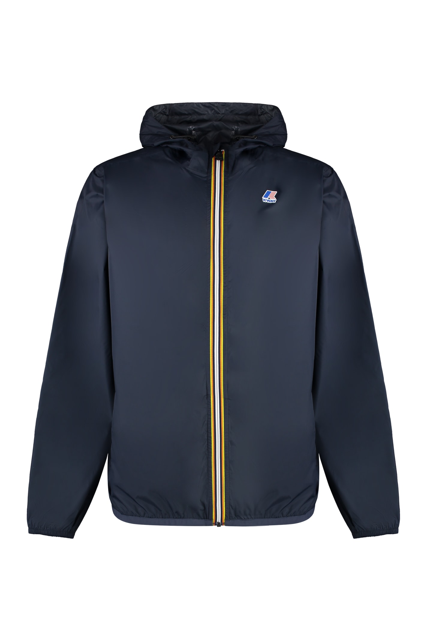 K-Way Claude Hooded Nylon Jacket