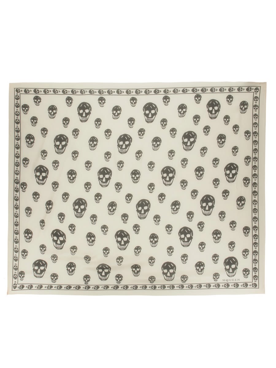 Alexander McQueen skull Scarf