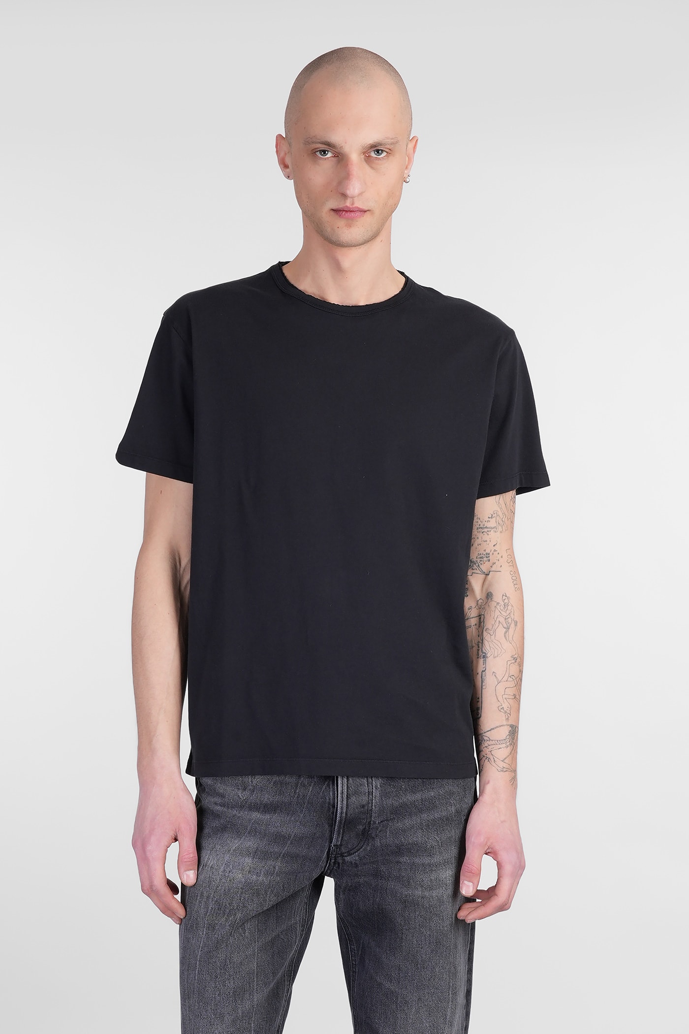 Mauro Grifoni T-shirt In Black Cotton