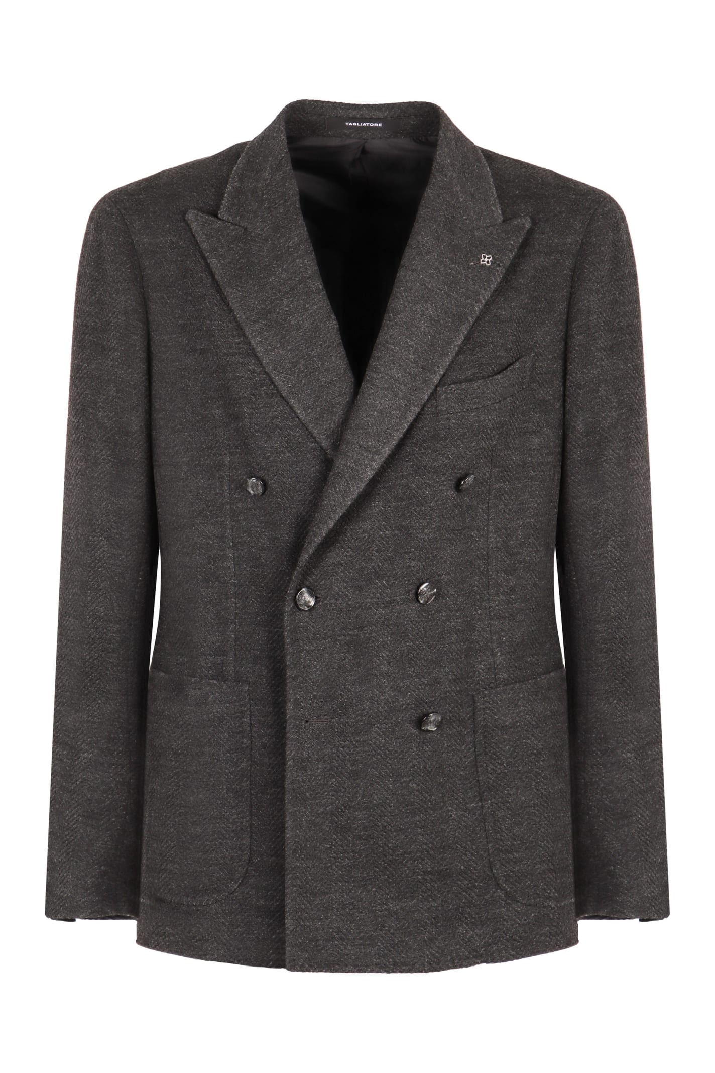 Tagliatore Double-breasted Wool Blend Jacket