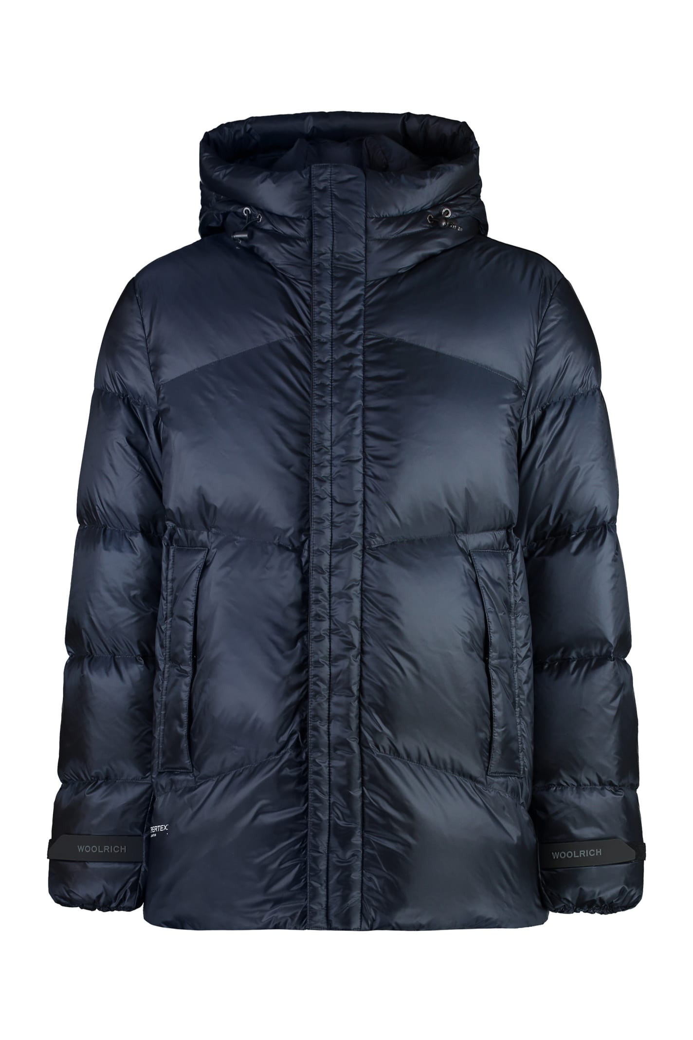 Woolrich Hooded Nylon Down Jacket