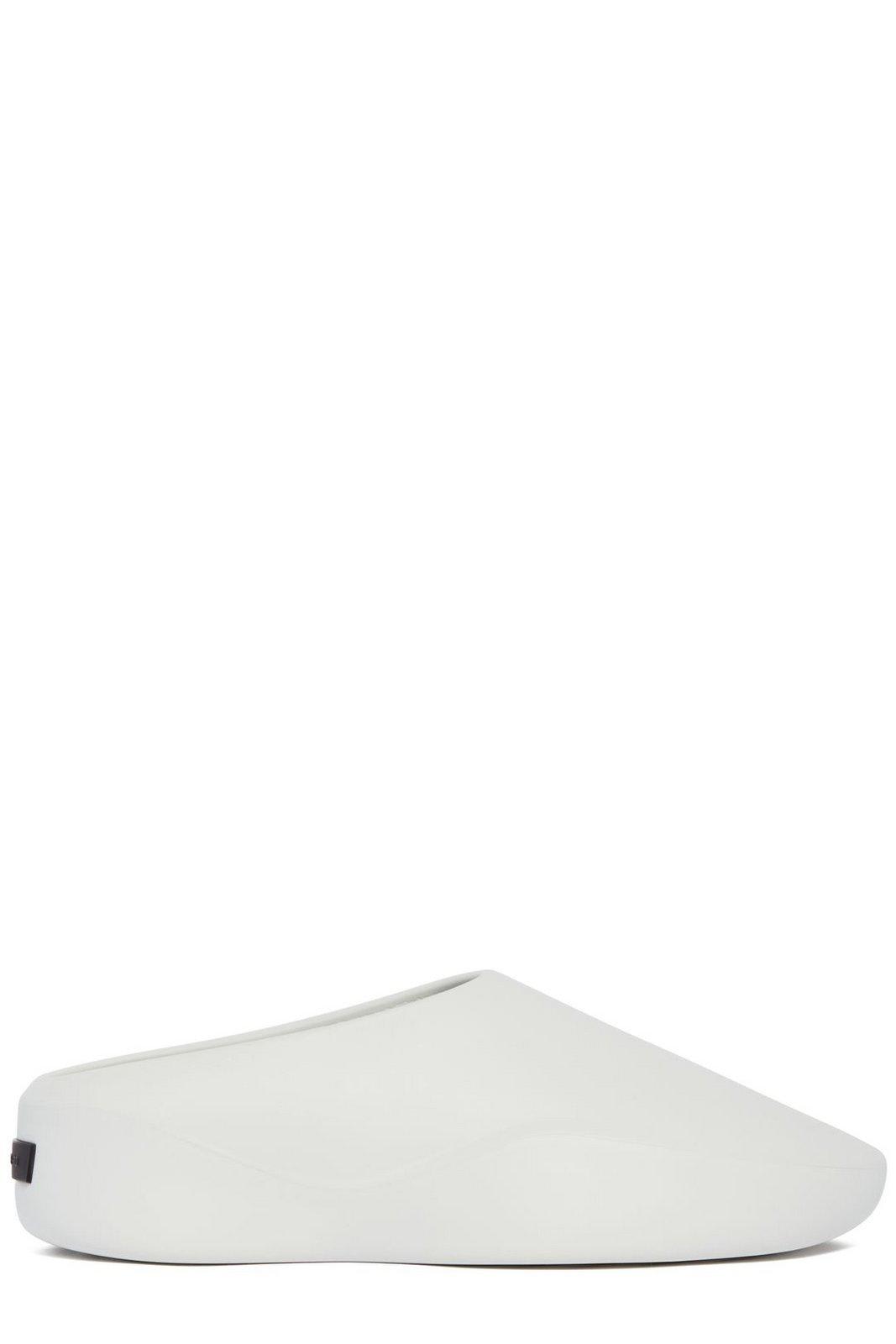 Fear of God Logo Patch Round-toe Slippers