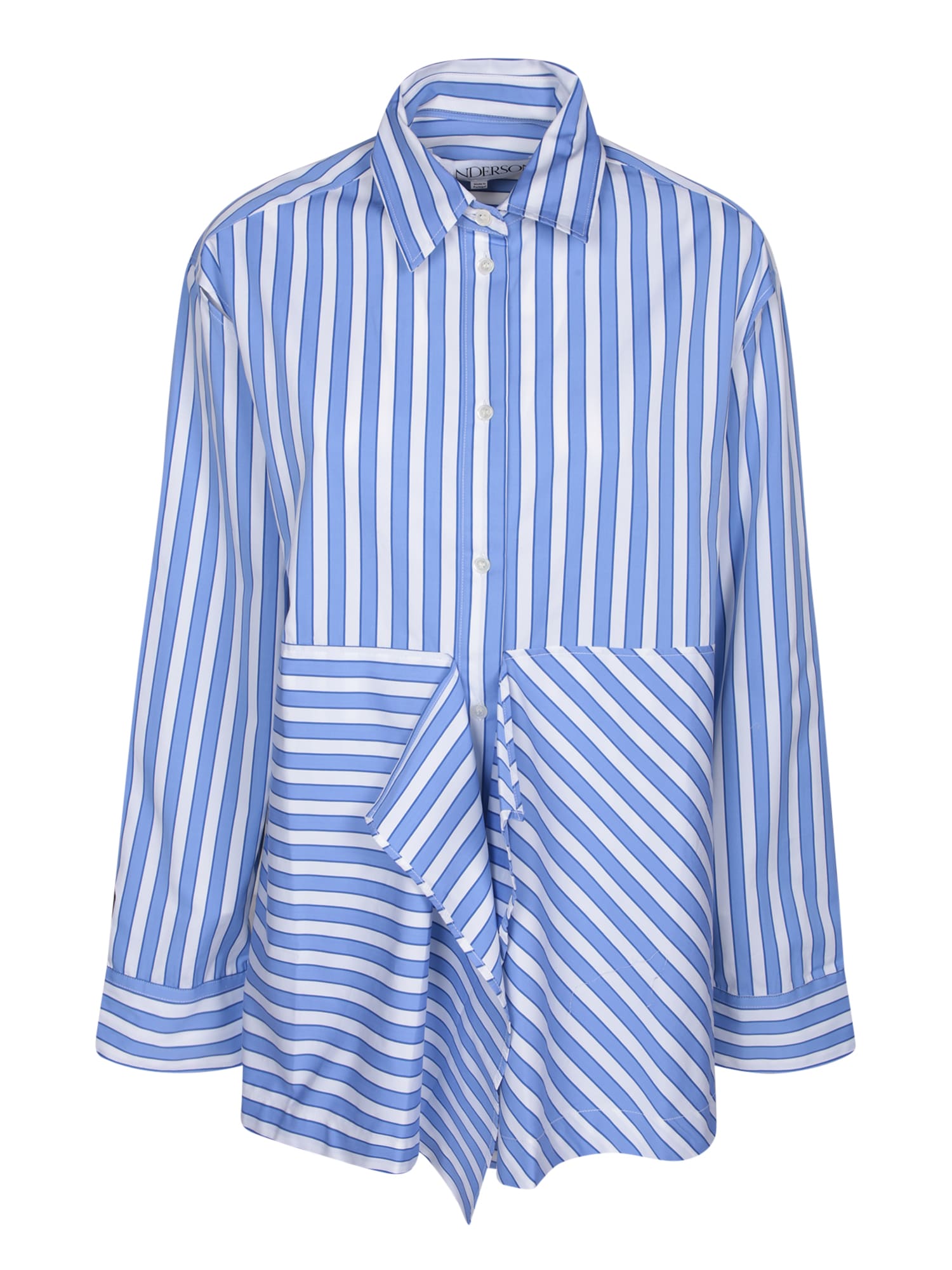 J. W. Anderson Peplum Drape Shirt