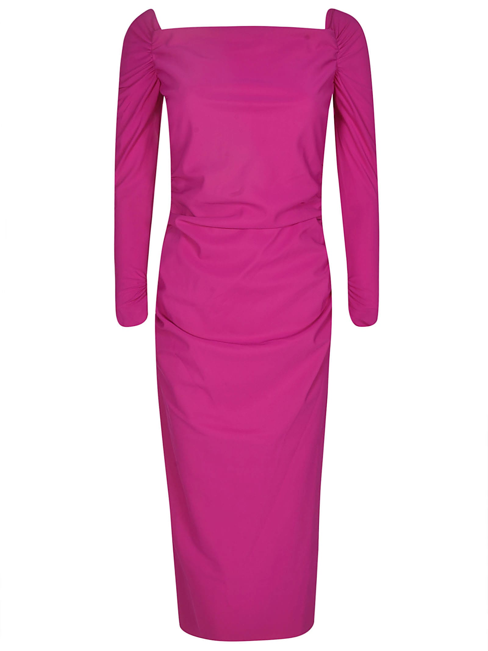 La Petit Robe Di Chiara Boni 长袖纯色连衣裙