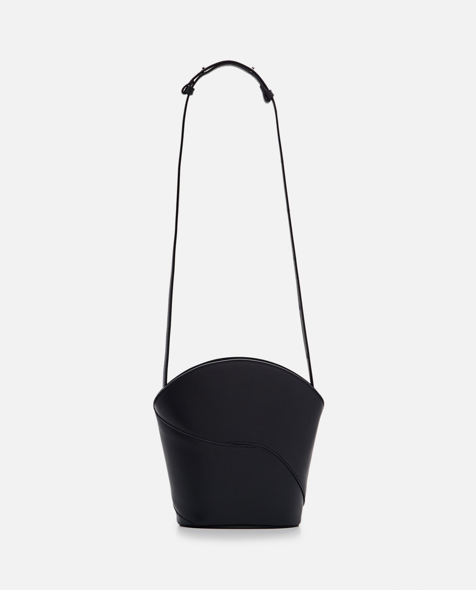 Maeden Oru Zip Leather Shoulder Bag