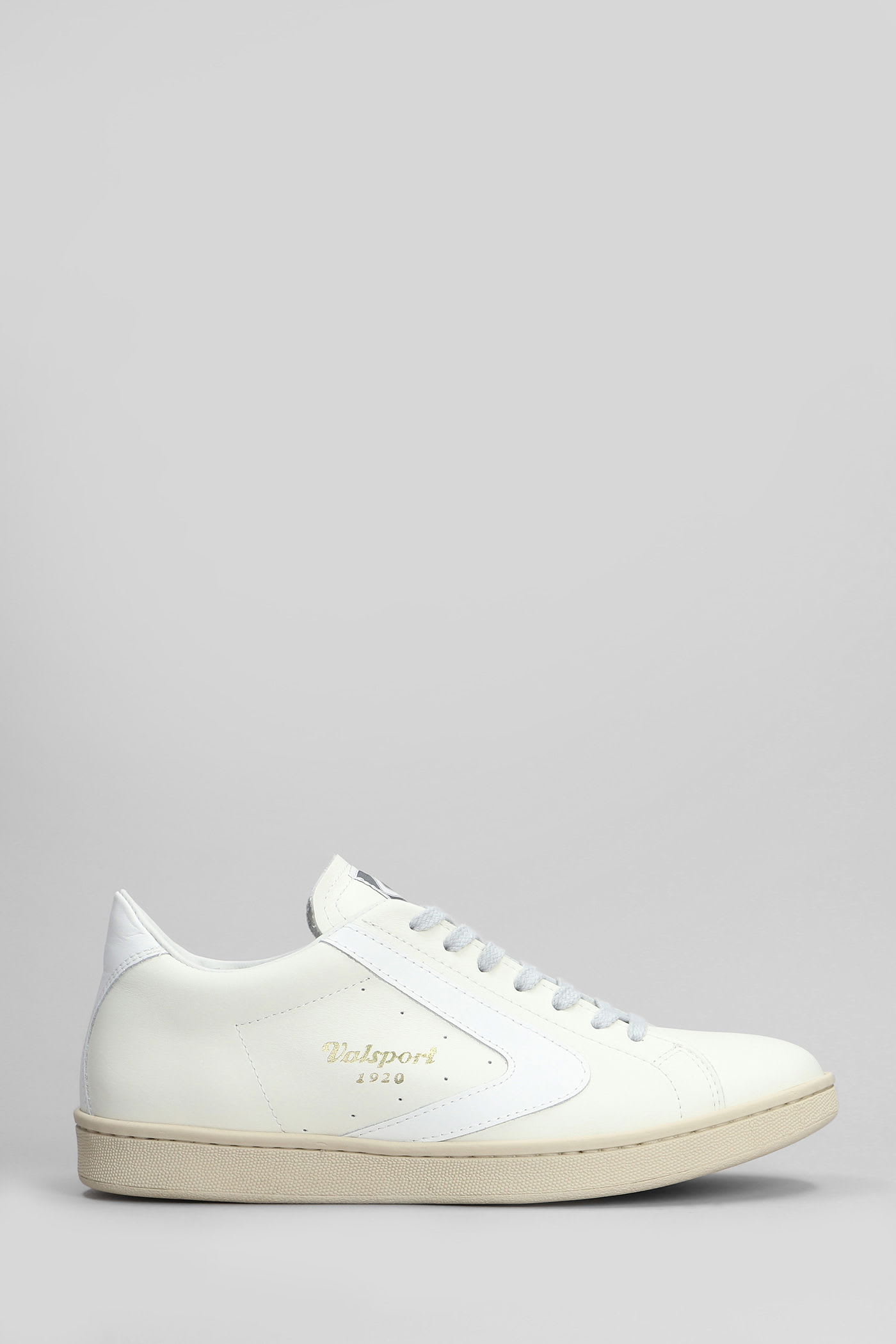 Valsport Tournament Sneakers In White Leather