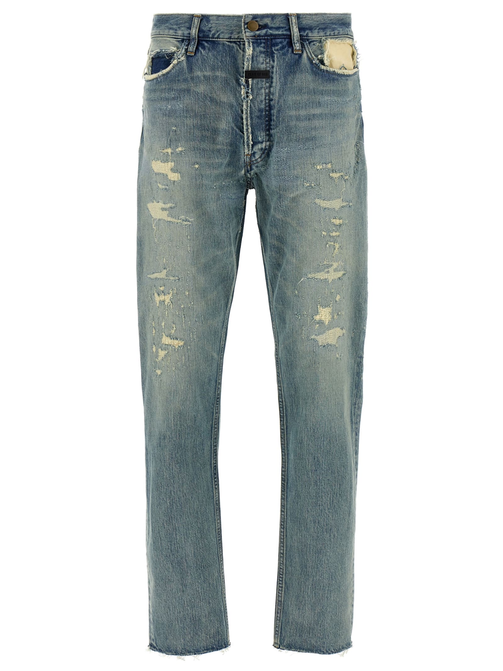 Fear of God repaired Classic 5 Pocket Jeans