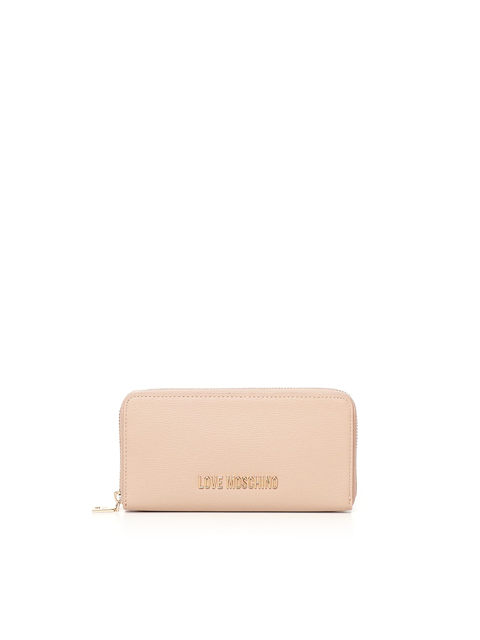 Love Moschino Zip Around Wallet With Logo