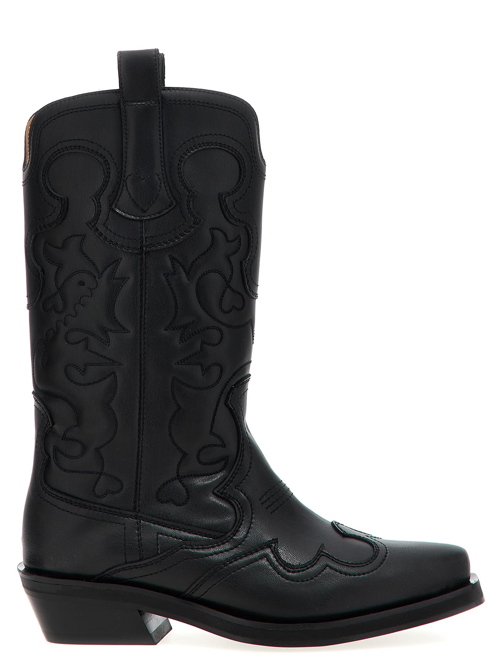 Ganni western Texas Boots