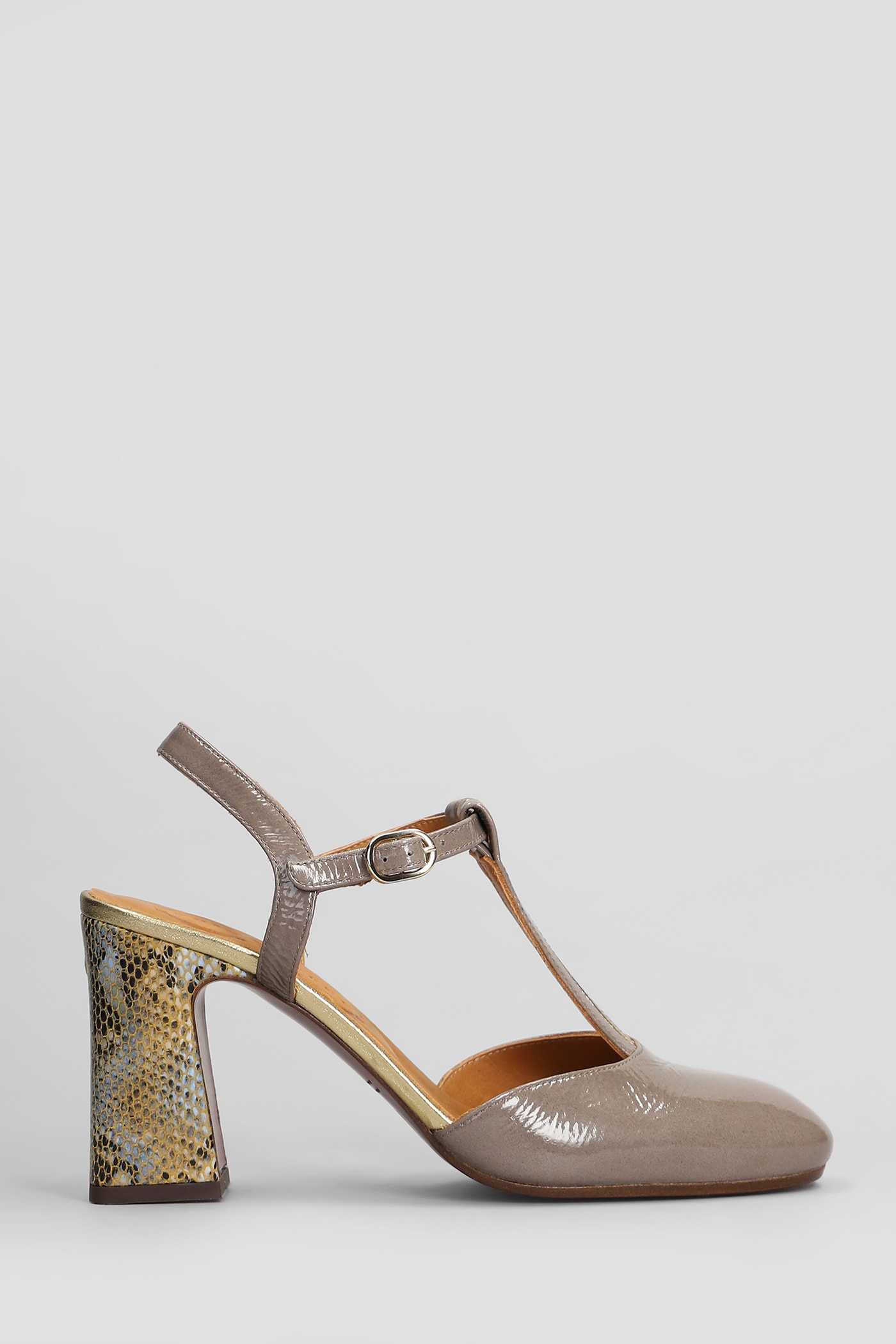 Chie Mihara Pumps In Brown Patent Leather
