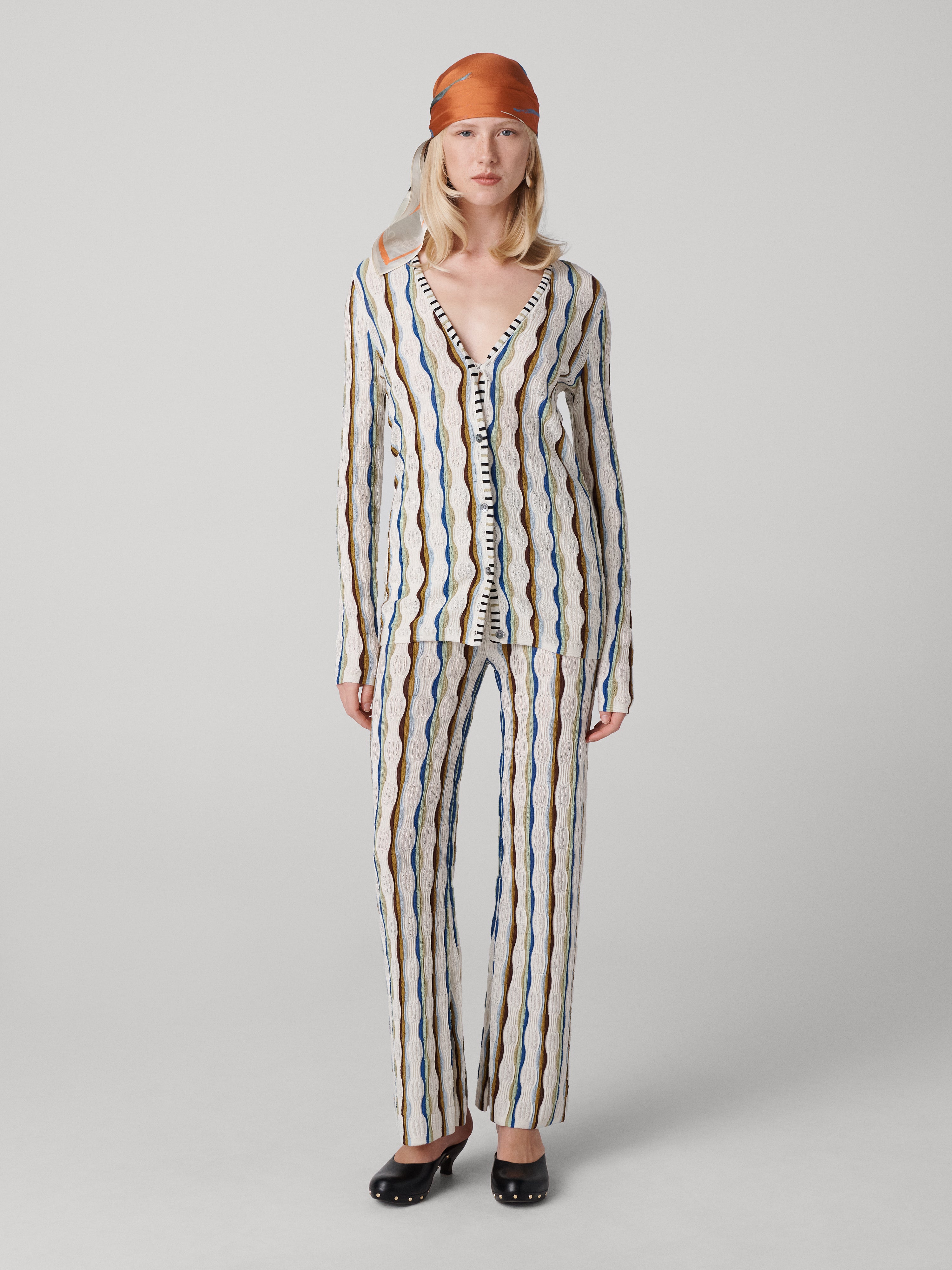 Sailor Silk Knit Cardigan