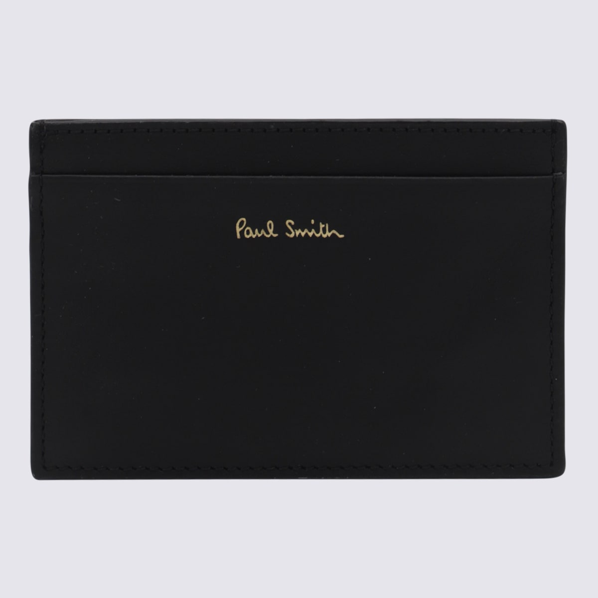 Paul Smith Black Leather Card Holder