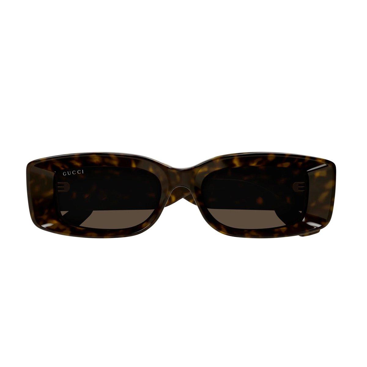 Gucci Eyewear Rectangular Frame Sunglases