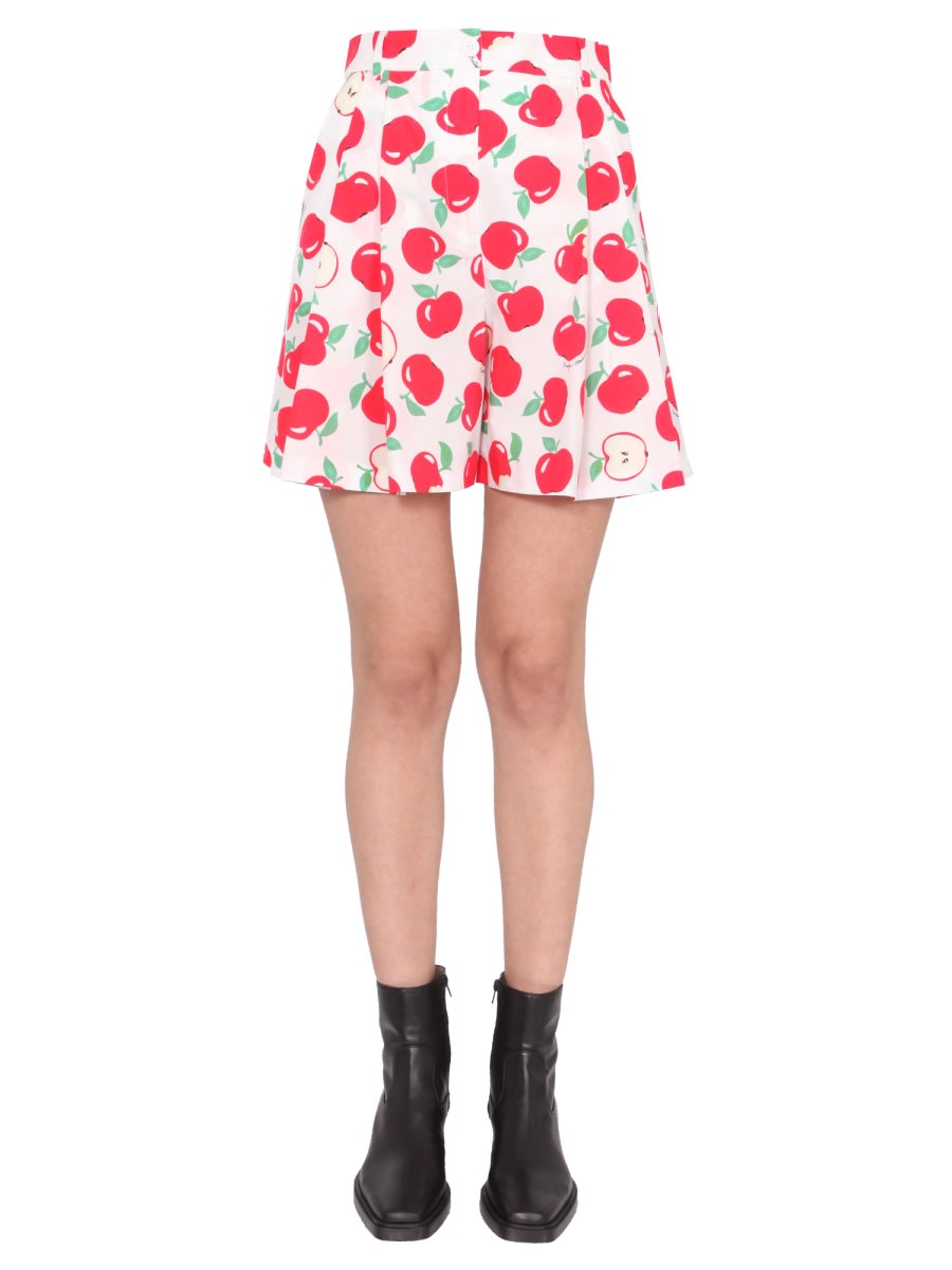 Boutique Moschino Cotton Poplin Shorts