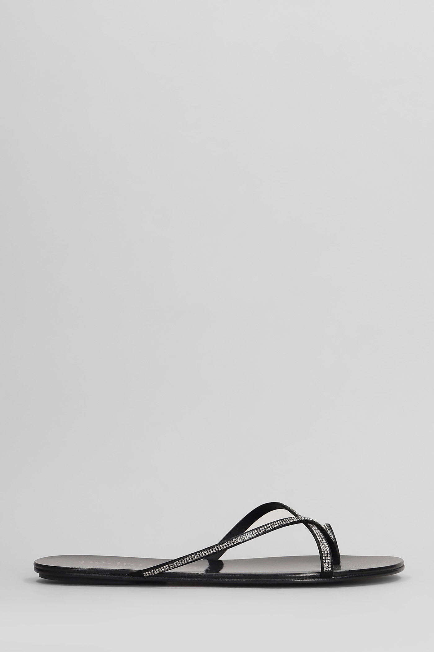 Pedro Garcia Pretty Flats In Black Leather