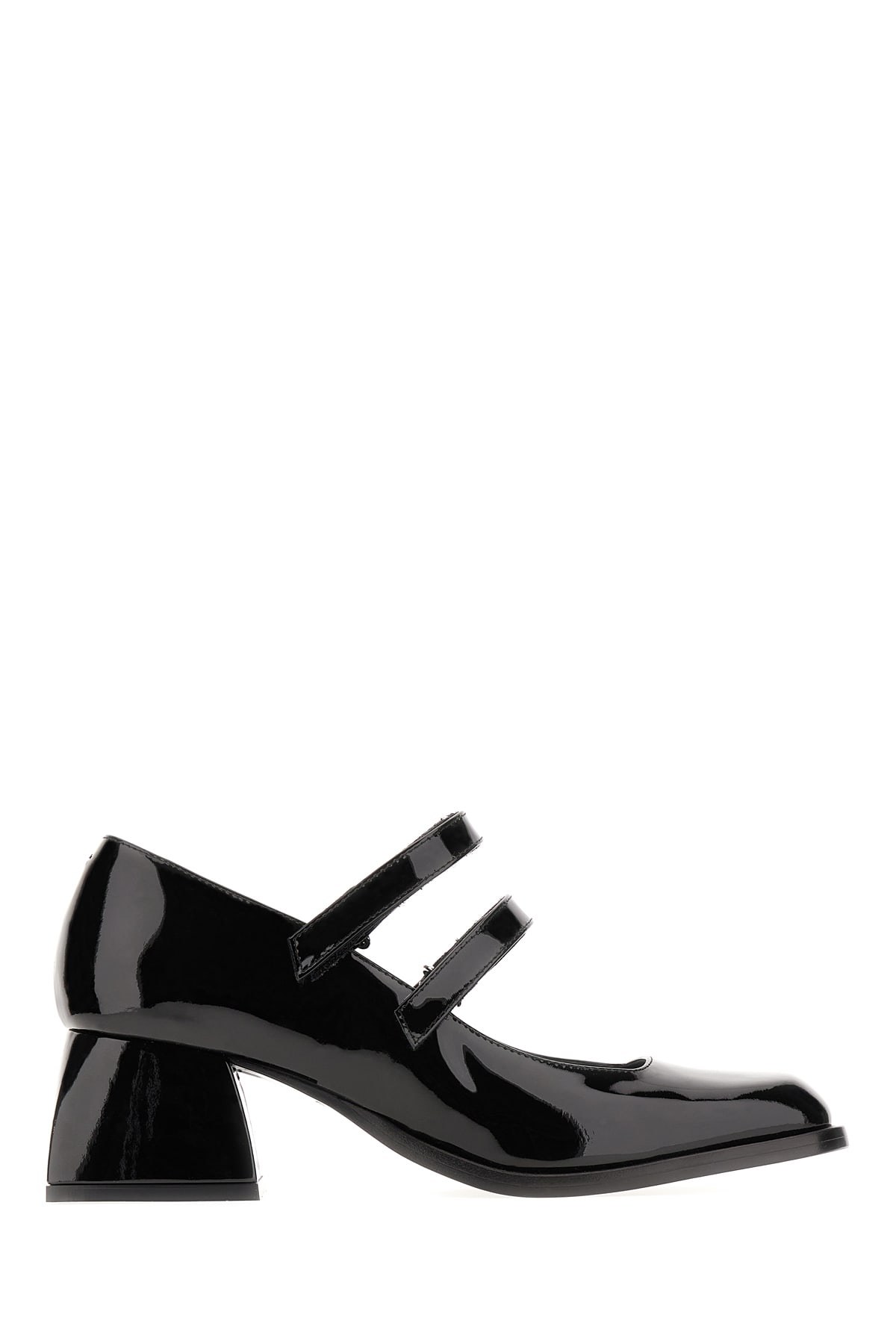 Nodaleto Black Leather Bulla Bacara Pumps