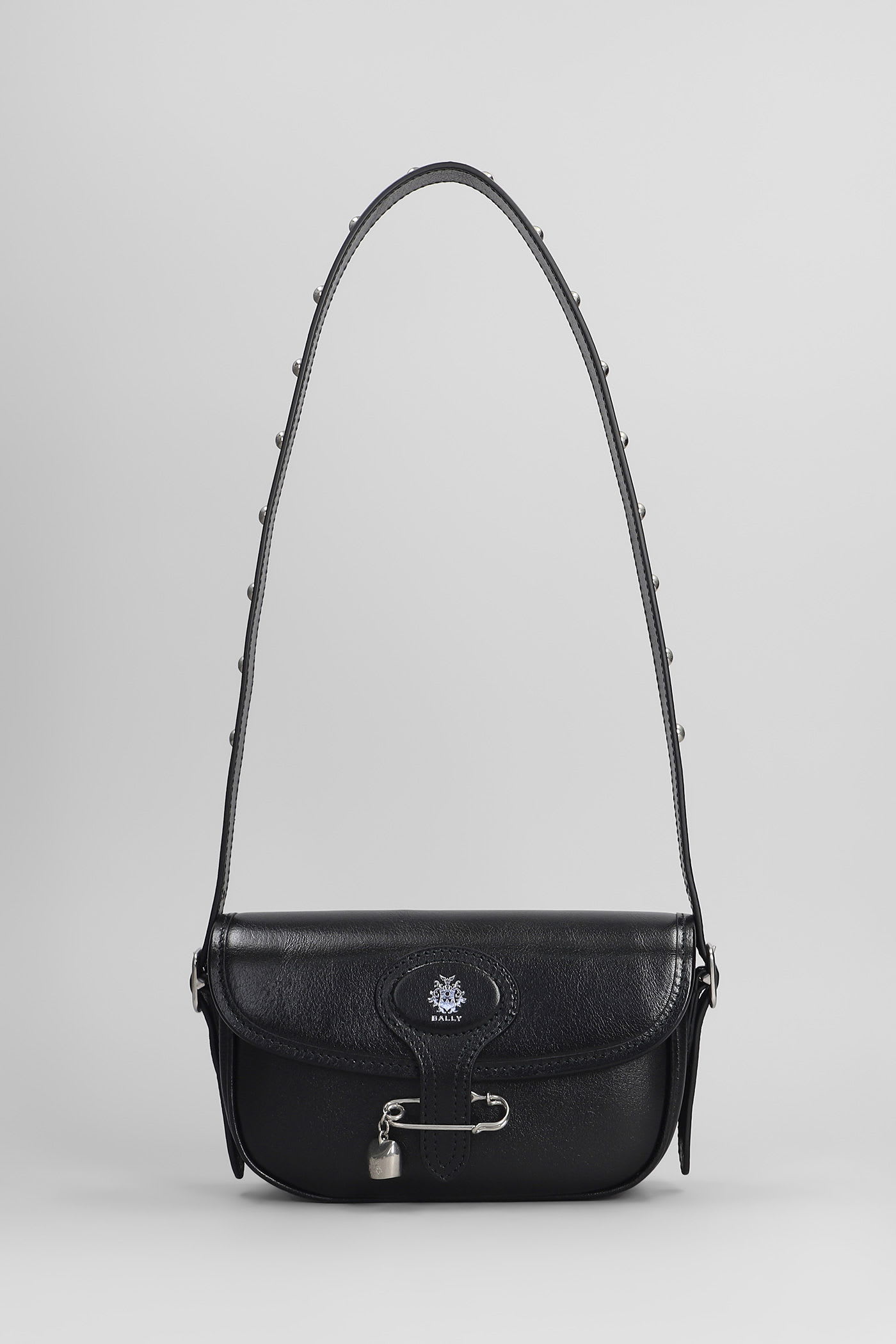 Bally Beckett Cross Shoulder Bag In Black Leather