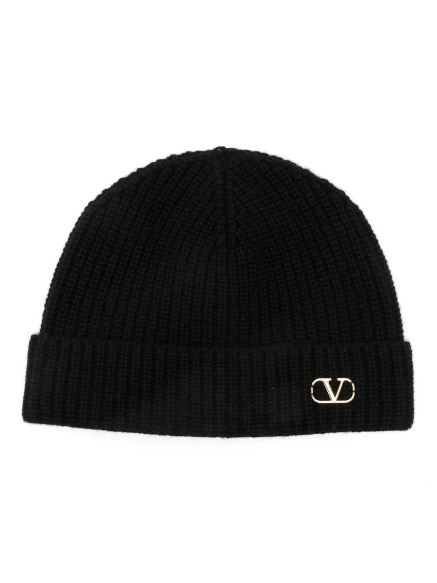 Valentino Garavani 羊毛Vlogo帽子