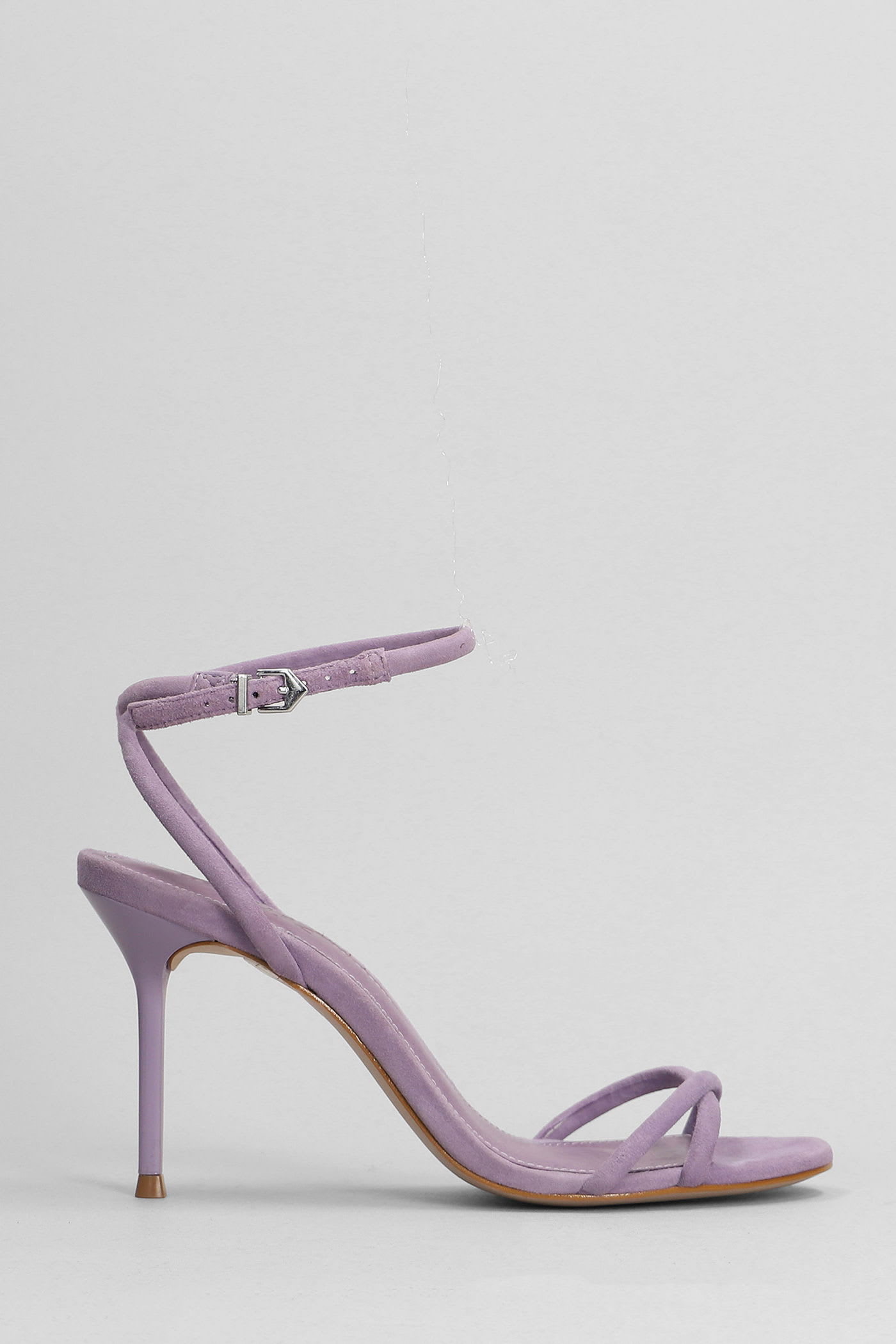 Schutz Sandals In Viola Suede