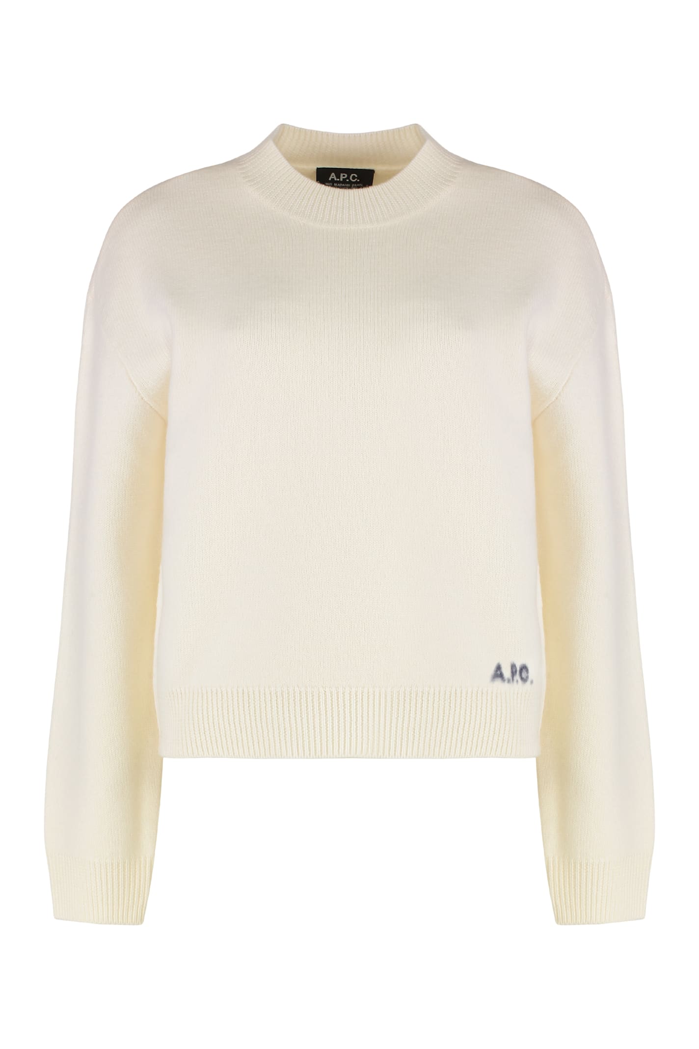 A. P.C. Esther Virgin Wool Crew-neck Sweater